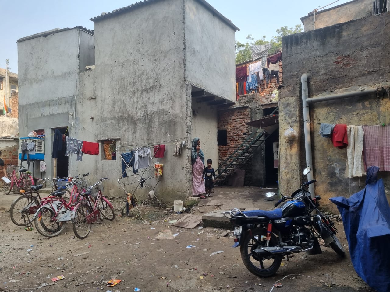 गुरुग्राम के सेक्टर-47 में इस घर में रहा था मंजूर अली।