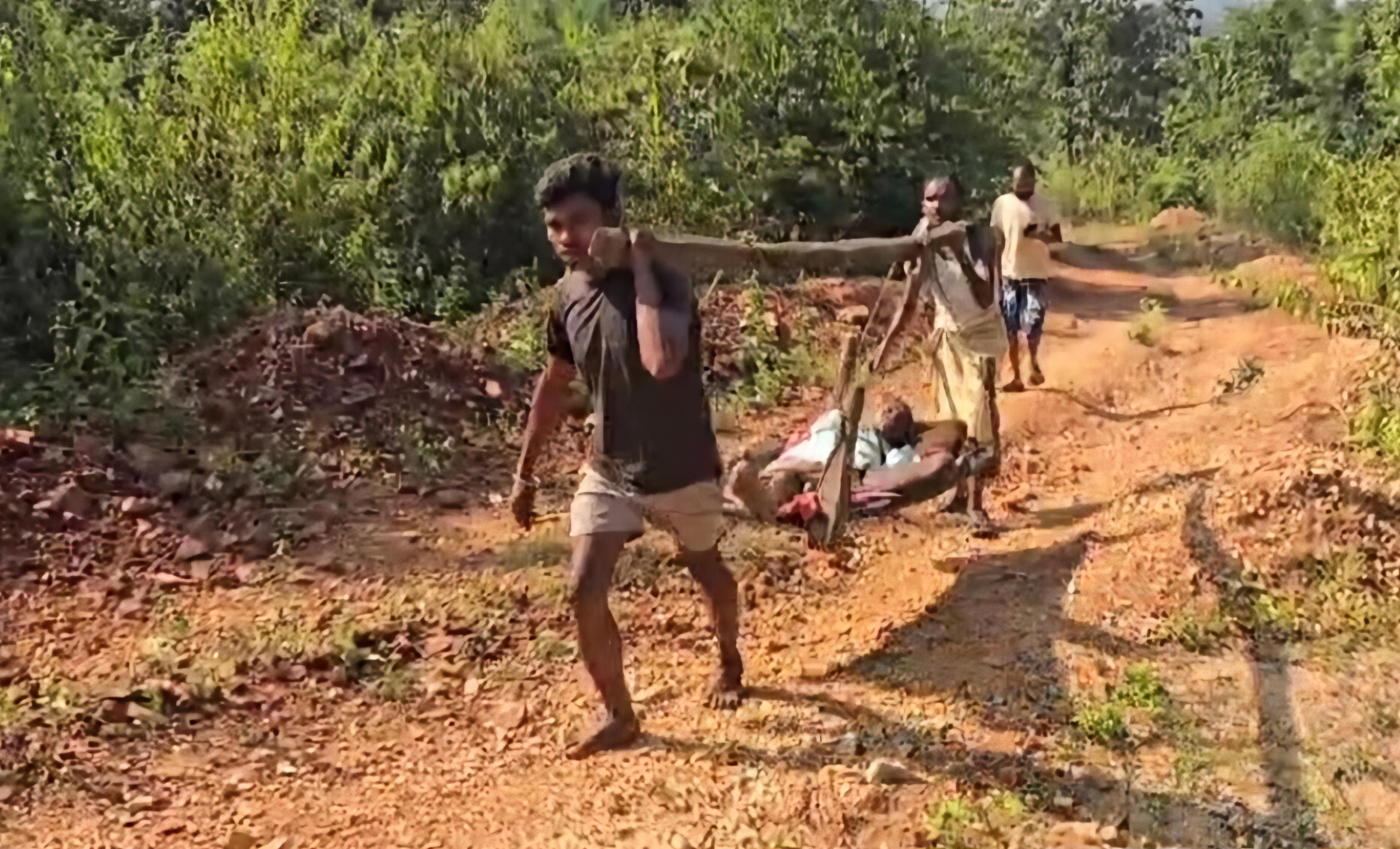 Problem Arising Day The problem arising due to lack of road