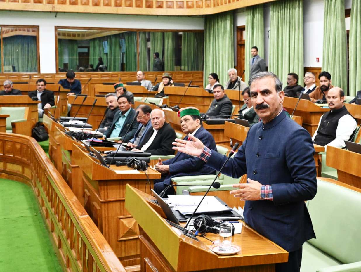 सीएम सुखविंदर सिंह सुक्खू सदन में वक्तव्य देते हुए। (फाइल फोटो)