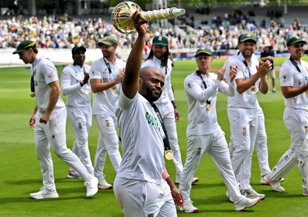 वर्ल्ड टेस्ट चैंपियन साउथ अफ्रीका टेस्ट रैंकिंग में नंबर-2 पर पहुंच गया।