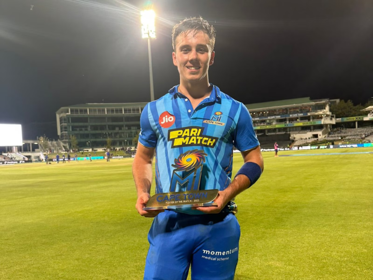 SA20 सीजन-4 के प्लेयर ऑक्शन में प्रिटोरिया कैपिटल्स ने डेवाल्ड ब्रेविस को 16.5 मिलियन रैंड (करीब 8.31 करोड़ रुपए) में खरीदा।