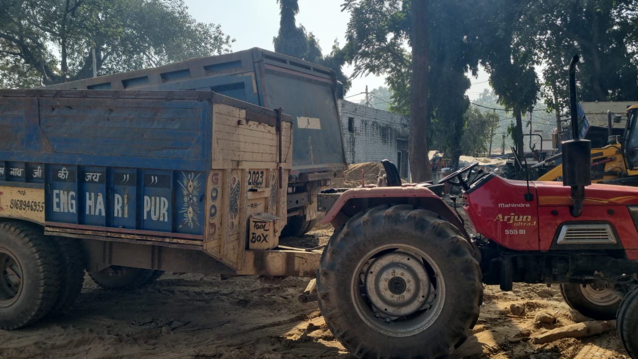 पंचकूला में अवैध माइनिंग में शामिल 2 वाहन पकड़े:  खनन विभाग को सूचित किया, अब होगा जुर्माना, 10 दिन में पकड़ चुके 18 वाहन – Panchkula News