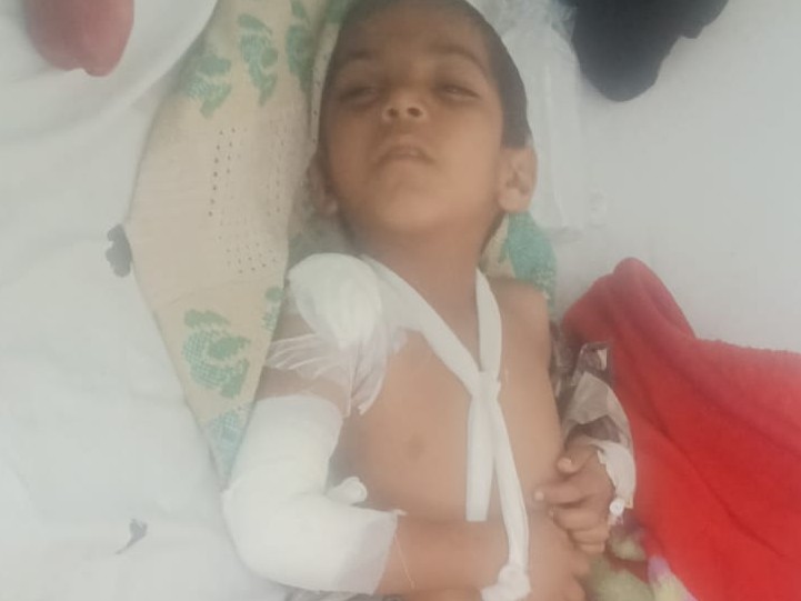 Five-year-old boy seriously injured in bike collision