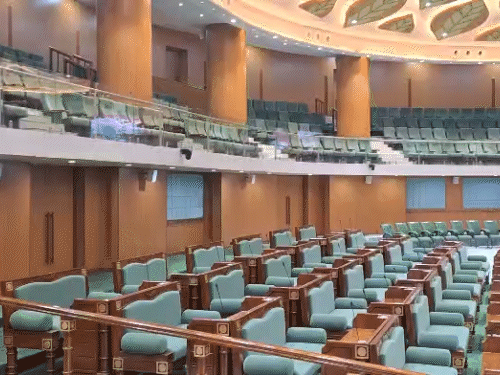 नया विधानसभा परिसर में बना सभागार। (फाइल फोटो)