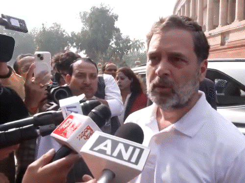 राहुल ने कहा- विपक्ष को विदेशी मेहमान से न मिलने देना पॉलिसी बना ली गई है। - Dainik Bhaskar