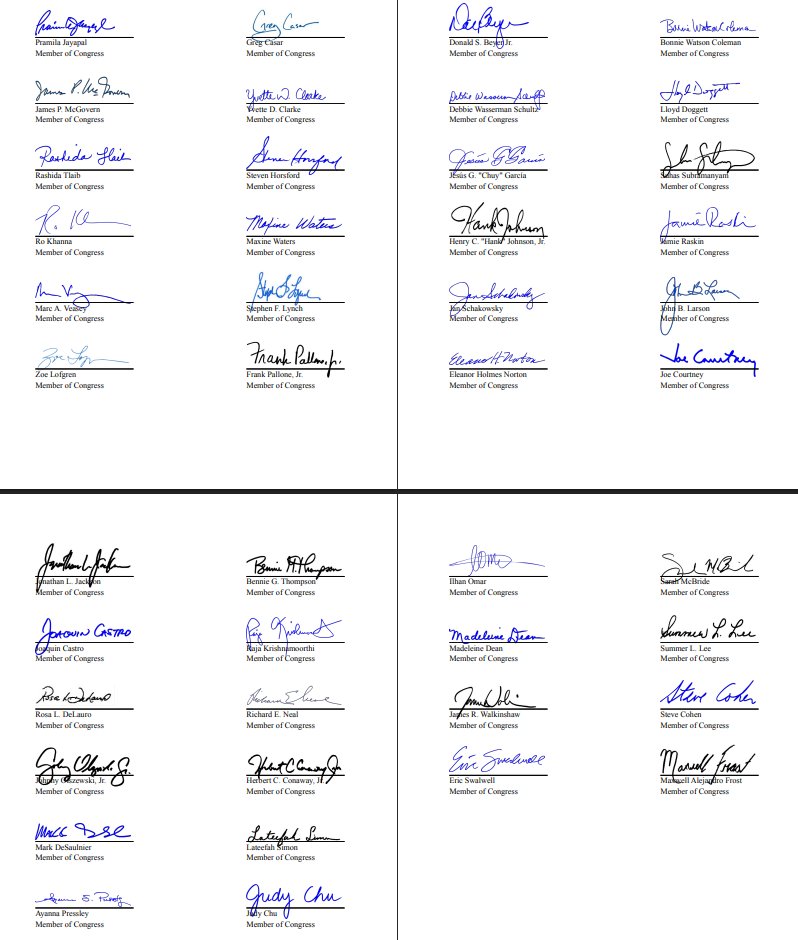 44 सांसदों ने लेटर पर साइन करके इसे अमेरिकी विदेश मंत्री के पास भेजा।