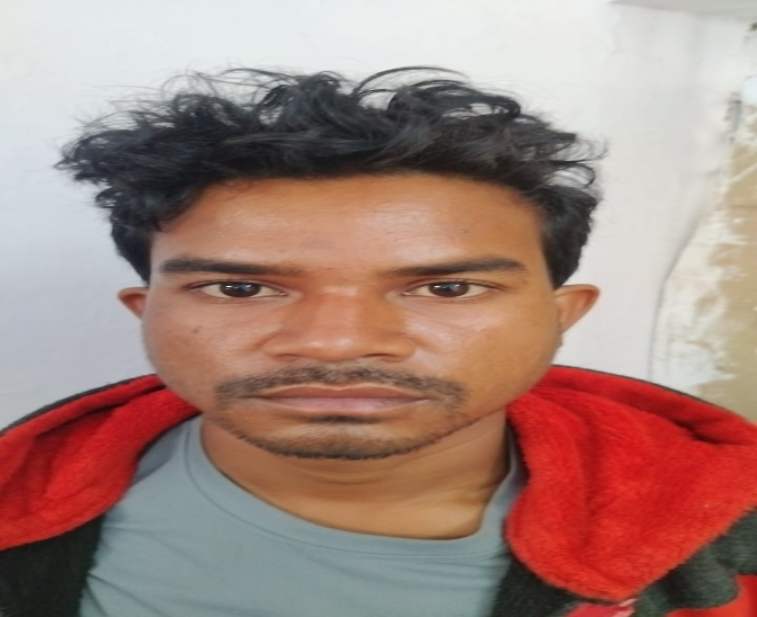 आरोपी पवन कुमार कंवर, जिसने दोस्त की हत्या कर दी।