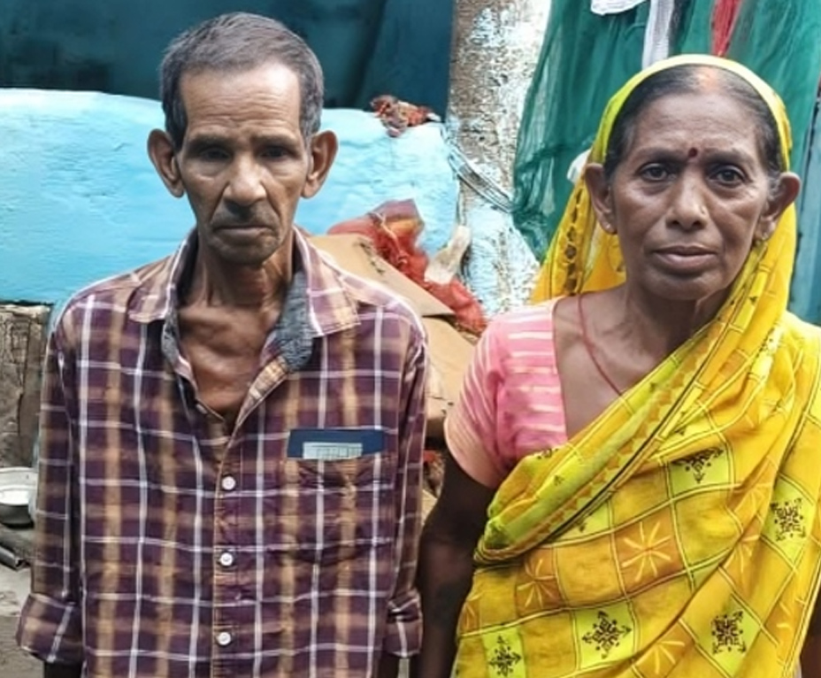 मृतक बुजुर्ग दंपती महावीर साव और कौश्यला देवी। (फाइल)