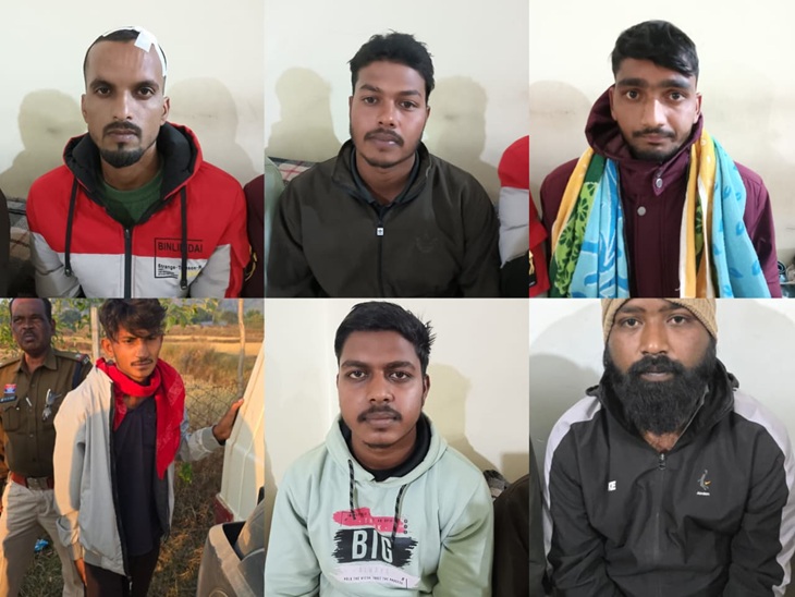 उत्पात मचाने वाले 6 अन्य आरोपी गिरफ्तार