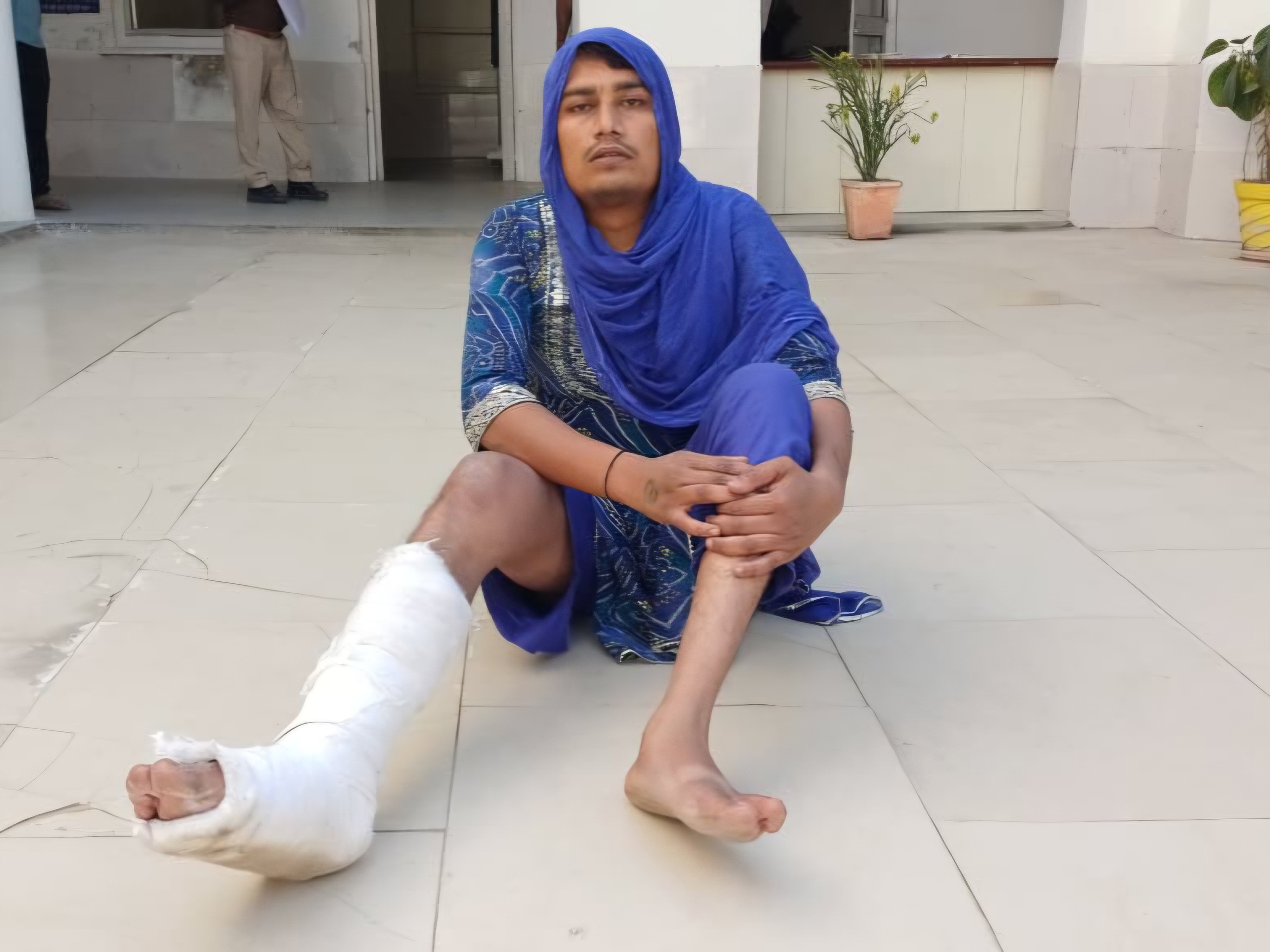 महिला के कपड़े पहना मुख्य आरोपी अनिल