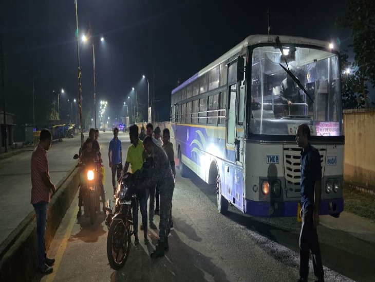 रात में बॉर्डर इलाके को सील करके जांच की गई थी।