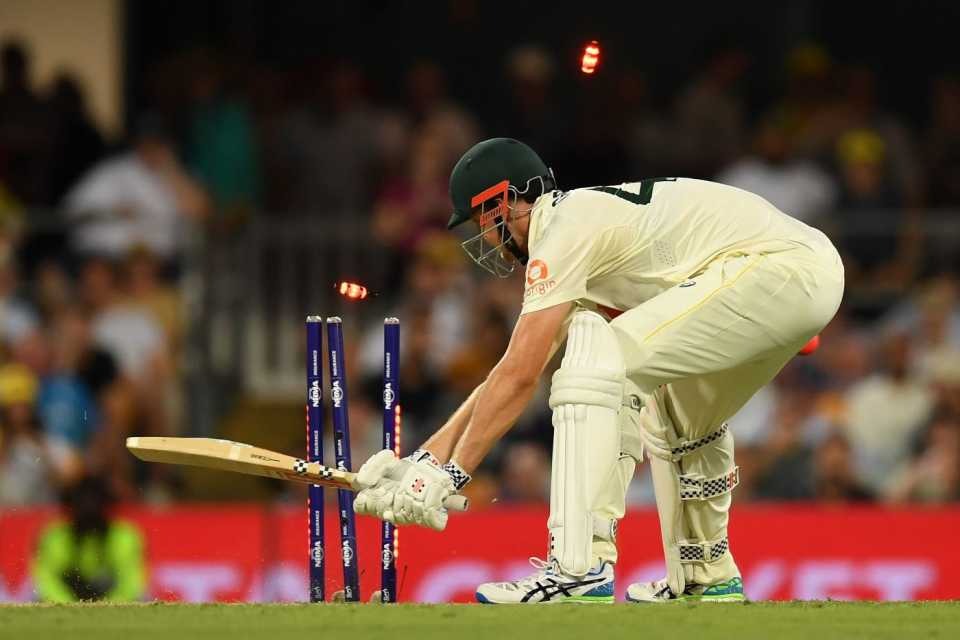 कैमरून ग्रीन को ब्रायडन कार्स ने बोल्ड कर दिया।