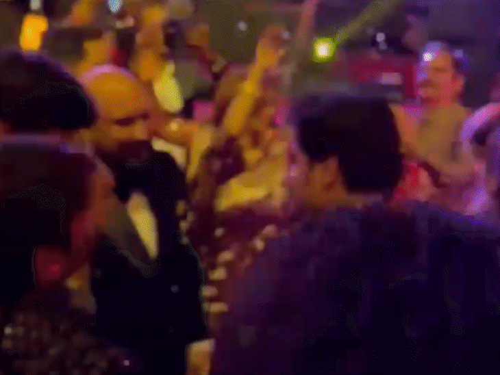 कथावाचक इंद्रेश उपाध्याय और शिप्रा ने साथ में डांस किया था।