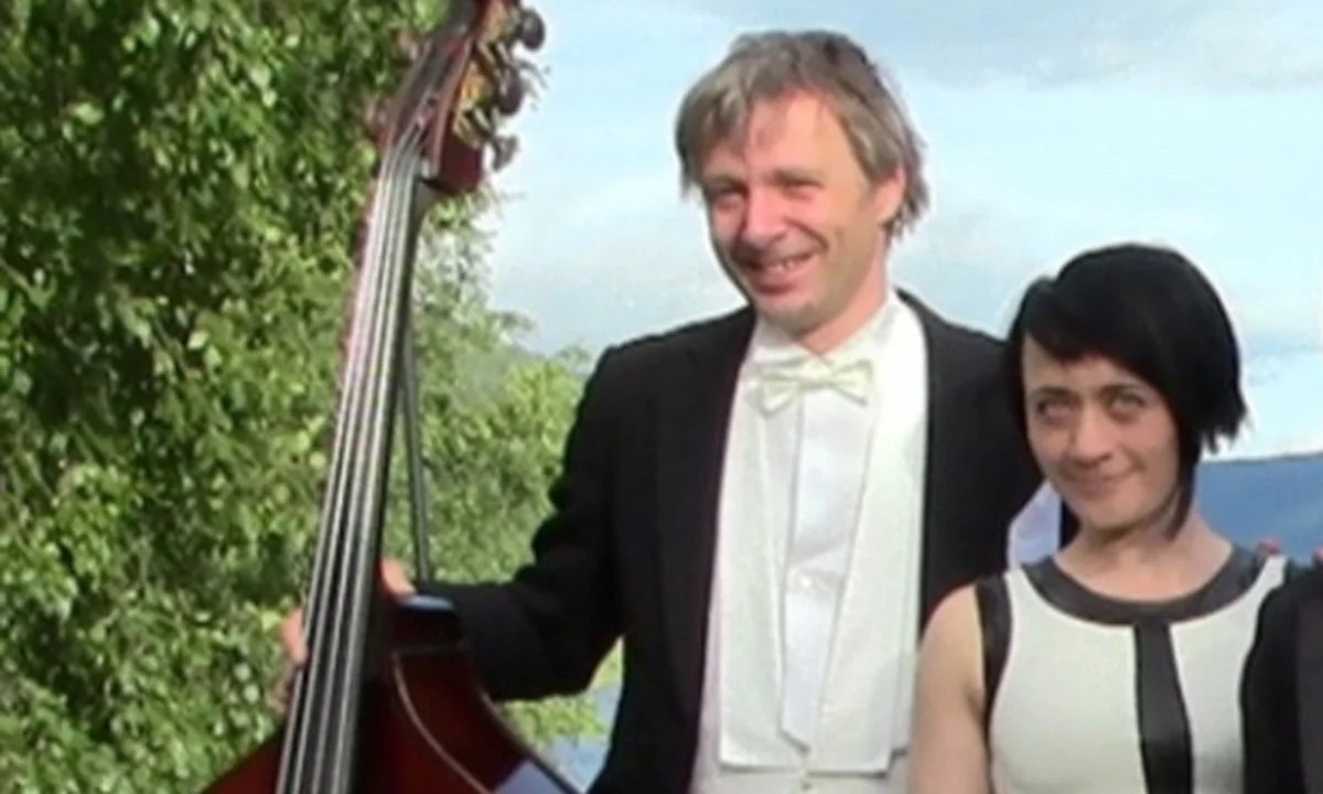 पति जॉन मार्टिन के साथ नतालिया|