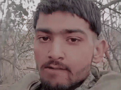 रेड जोन में जाने से पहले अनुज द्वारा बनाई गई वीडियो।