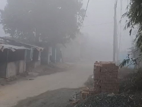 झारखंड के ग्रामीण इलाके में रात के समय कोहरा और पाला गिरने की संभावना है।