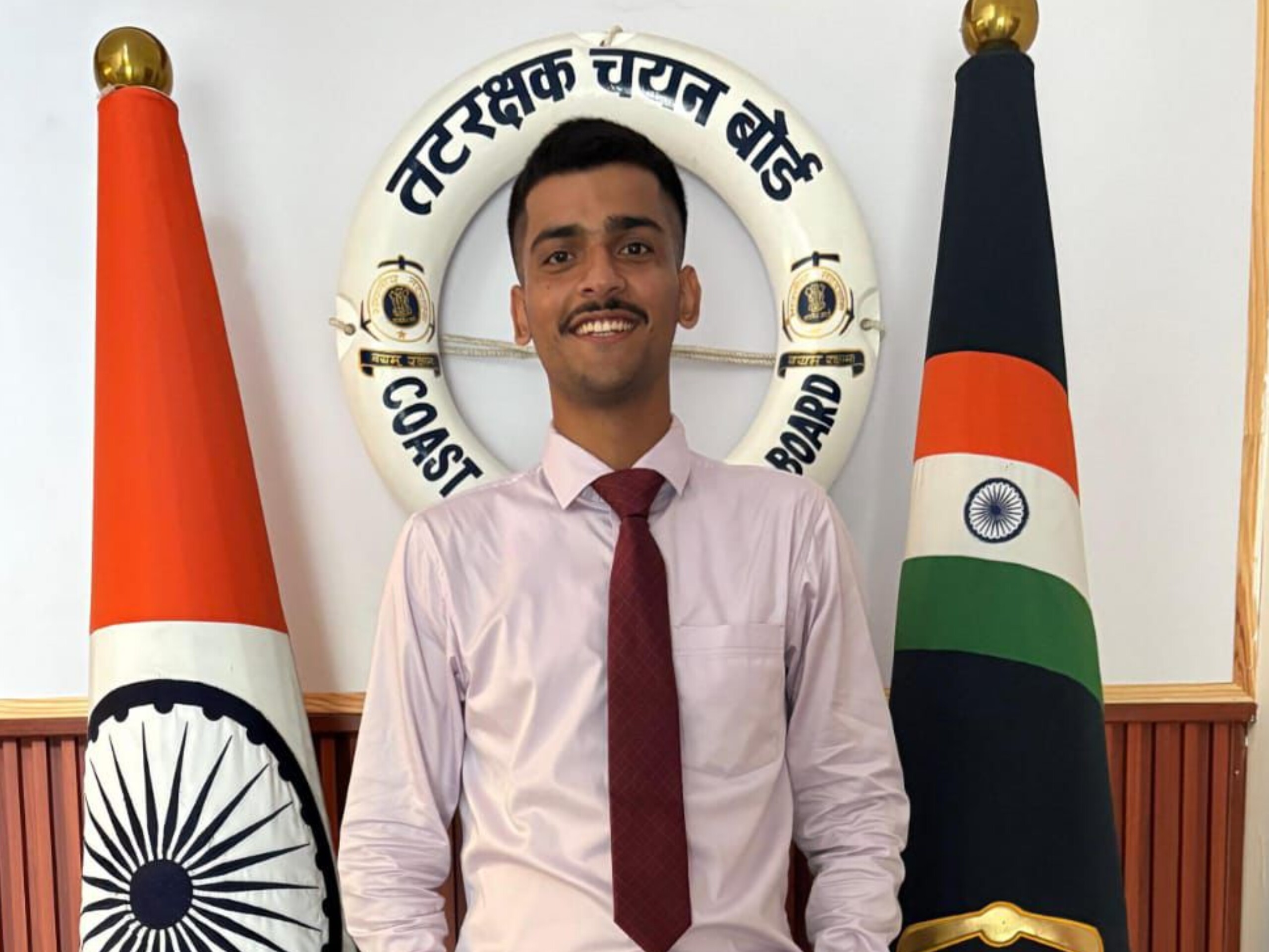 Harshit Verma has been awarded All India Rank-2 in the Indian Coast Guard.