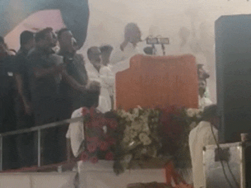 2023 में फतेहाबाद में ताऊ देवीलाल की 109वीं जयंती पर रैली में नीतीश कुमार पहुंचे थे।