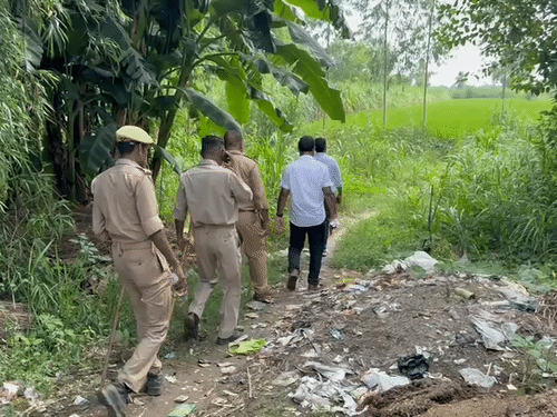 वन विभाग और पुलिस टीम जंगल के आसपास तलाश कर रही है।