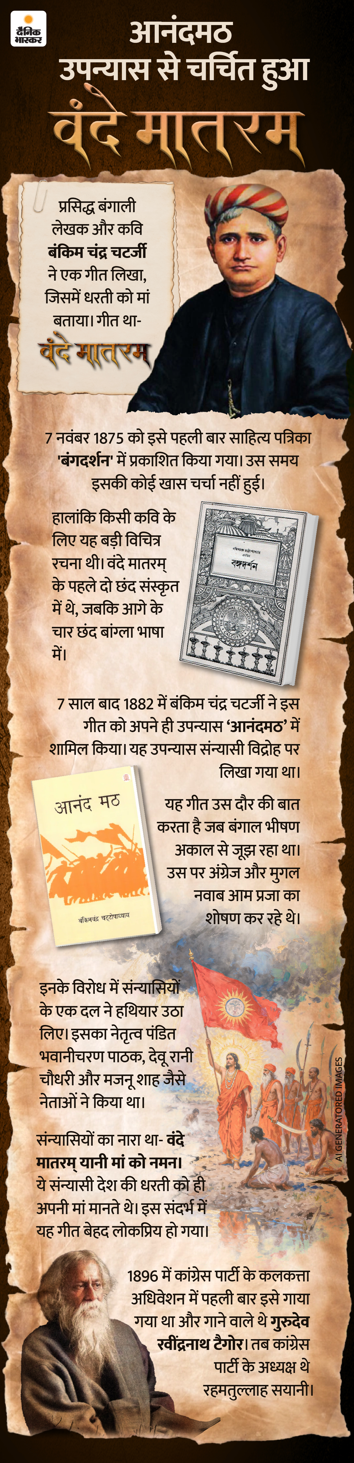 नेहरू क्यों नहीं चाहते थे ‘वंदे मातरम्’ राष्ट्रगान बने:  गांधी ने अल्लाहू अकबर से तुलना की; क्या इसमें मुसलमानों को मारने का आह्वान
