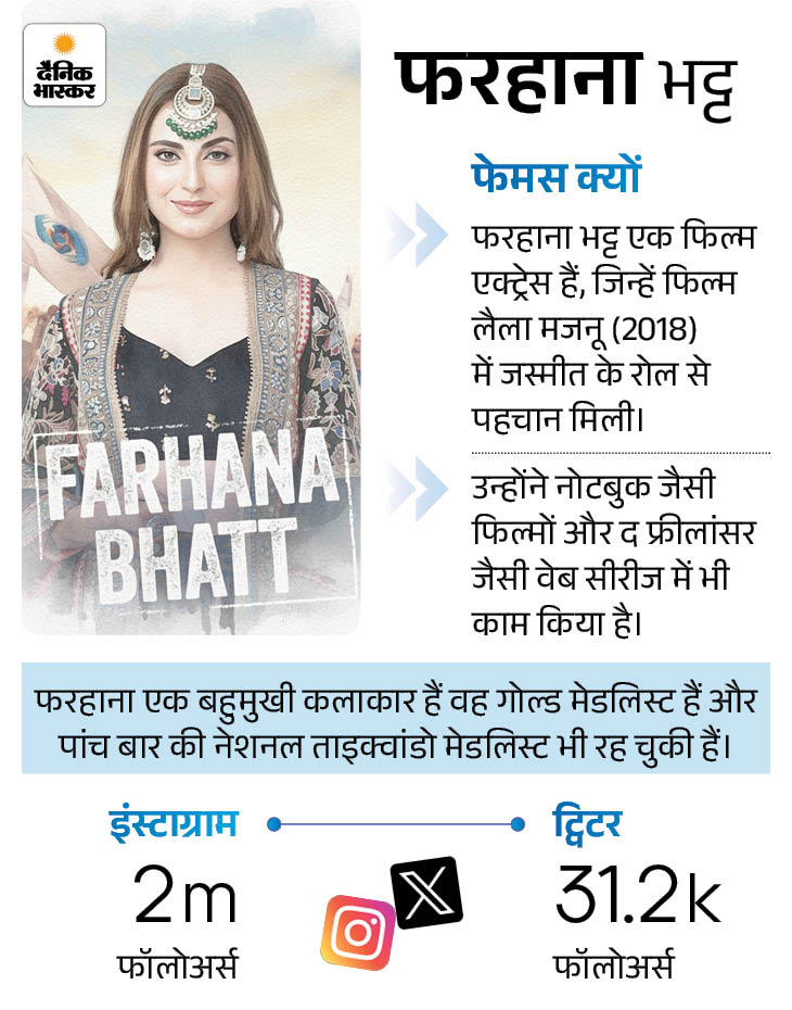 फरहाना भट्ट इस सीजन की रनर-अप रहीं।