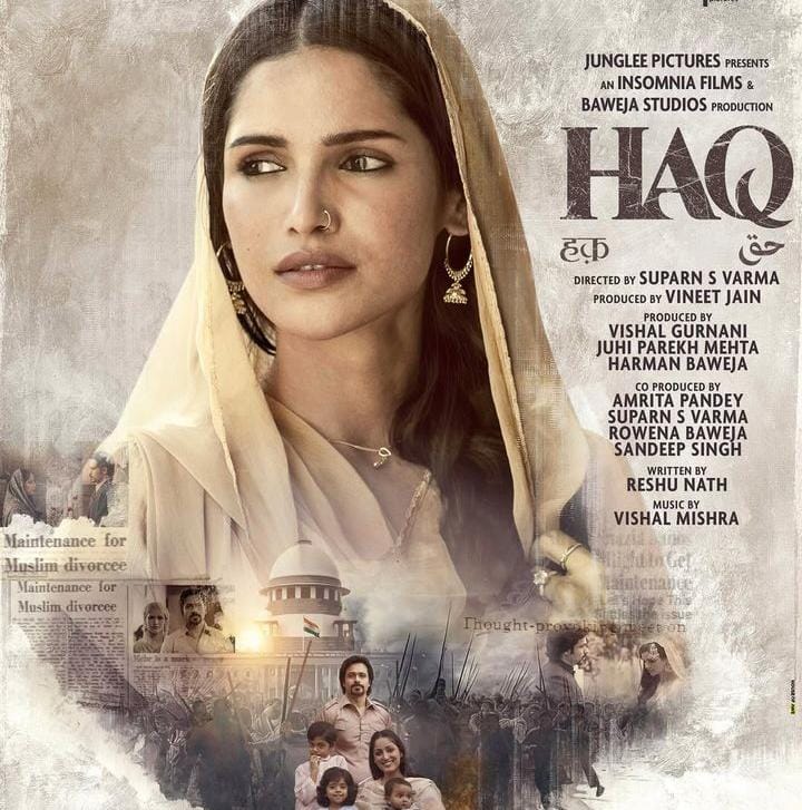 ‘हक’ 7 नवंबर 2025 को रिलीज हुई थी। वर्तिका सिंह ने इस फिल्म में इमरान हाशमी की दूसरी पत्नी सायरा का किरदार निभाया है।