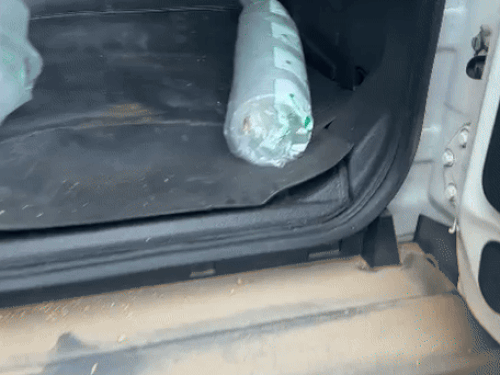 थार के अंदर फंसी गोली।