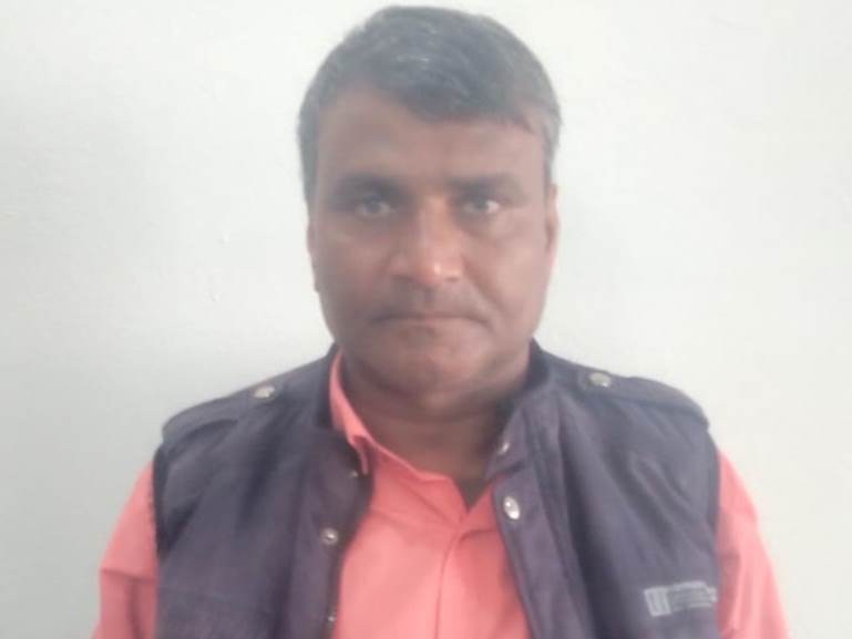 गिरफ्तार किया गया आरोपी अमीर सिंह गुर्जर