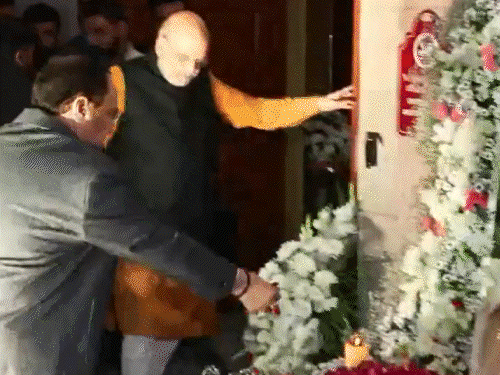 धर्मेंद्र की पत्नी हेमा 2014 से मथुरा की सांसद हैं। वहीं दिवंगत धर्मेंद्र भी 2004 से 2009 तक बीकानेर से सांसद थे। - Dainik Bhaskar