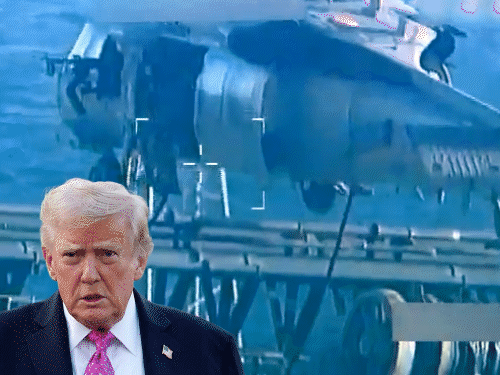 अमेरिका ने बुधवार को वेनेजुएला के तट के पास एक क्रूड ऑयल टैंकर को जब्त कर लिया। - Dainik Bhaskar