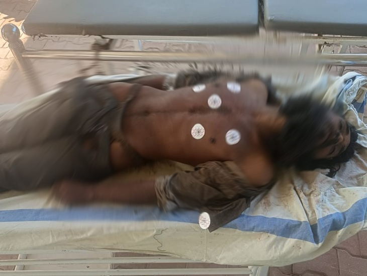 ठंड में बाहर सोए व्यक्ति की मौत हो गई