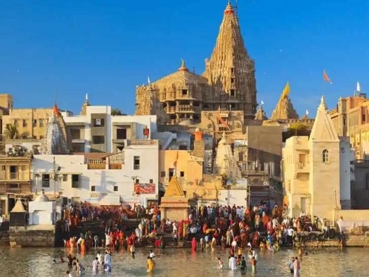 भगवान श्रीकृष्ण की नगरी द्वारका की फाइल फोटो।