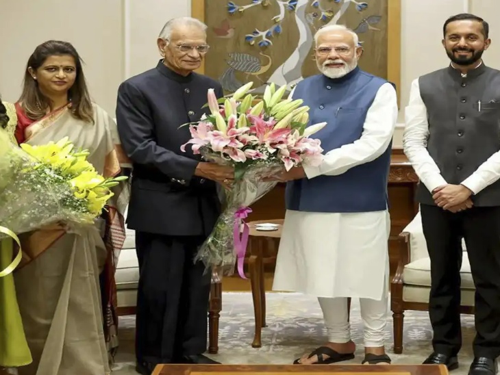 तस्वीर मार्च 2025 की है, जब शिवराज पीएम मोदी से मिलने दिल्ली गए थे। साथ में हैं उनकी बहू अर्चना।