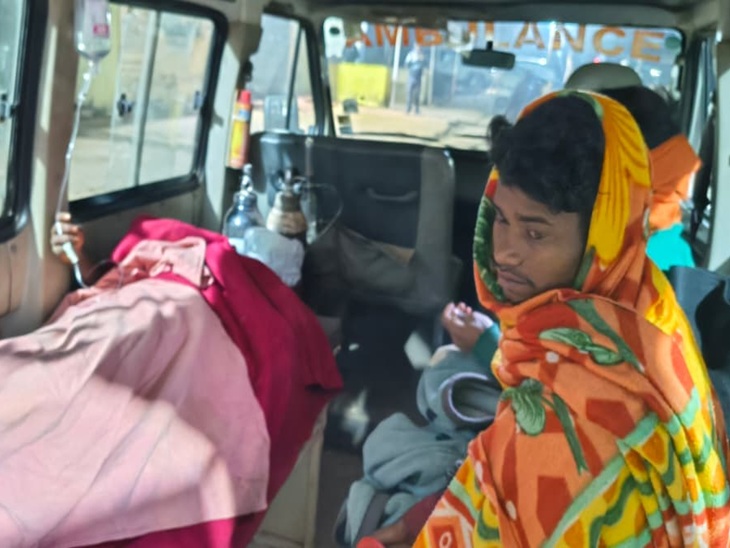 घायल बाइक सवार अंबिकापुर रेफर