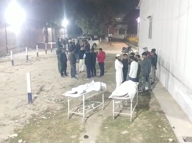नानी-नाती का शव।