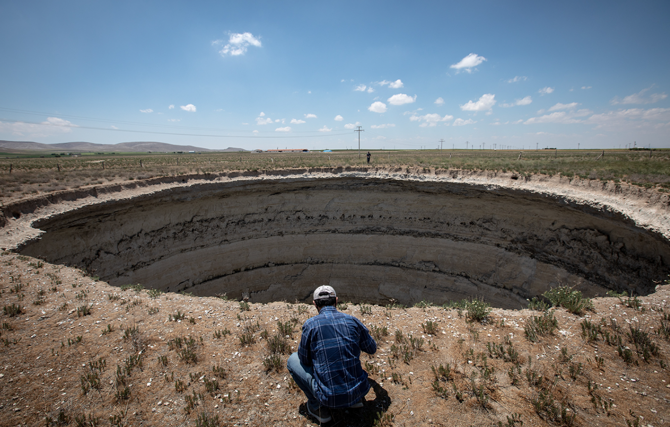 तुर्किये में 2025 तक सिंकहोल की संख्या बढ़कर 2,500 से ज्यादा हो गई है।