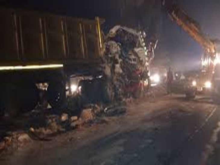 करनाल में ट्राले ने कैंटर को मारी टक्कर:  व्यक्ति की मौत, ड्राइवर फरार; जालंधर से दिल्ली जा रहा था – Karnal News