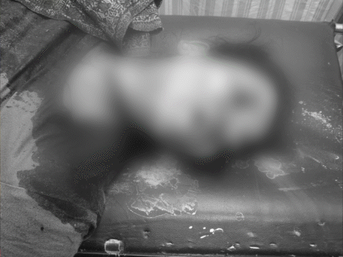 रोज गार्डन में दीक्षा का मिला था शव।