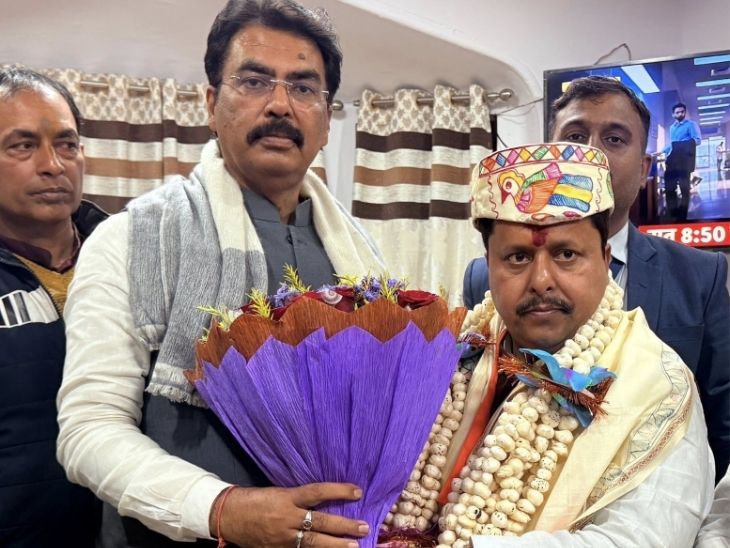 नितिन नबीन को जिम्मेदारी मिलने के बाद सरावगी उनसे मिलने पहुंचे थे।