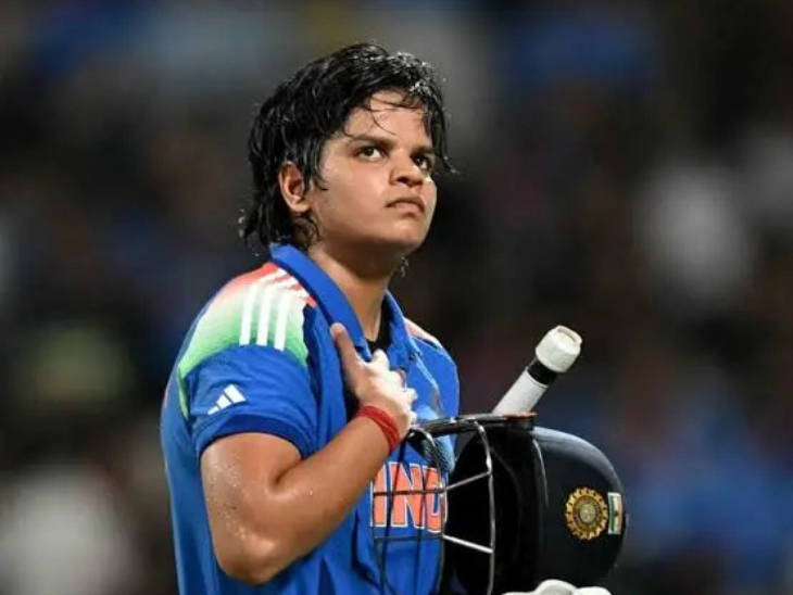 शेफाली वर्मा भारतीय विमेंस टीम की ओपनर हैं। - Dainik Bhaskar