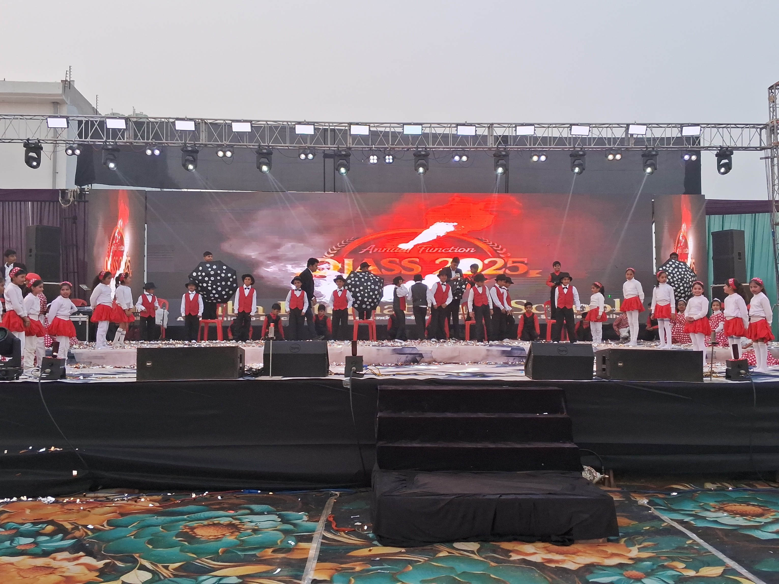 Annual function at Baba International School, Bilsi