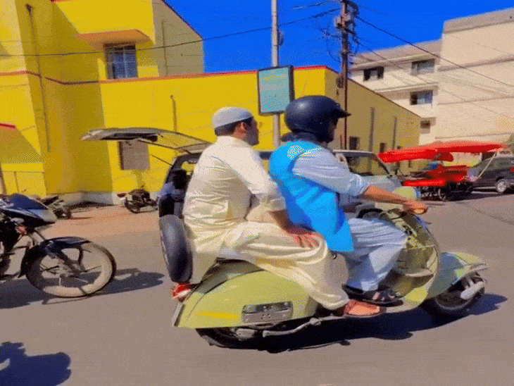 शूटिंग के दौरान कपिल शर्मा का एक वीडियो सामने आया था। जिसमें वे मोती मस्जिद इलाके में शूटिंग के दौरान मुस्लिम गेटअप में दिखाई दिए। उन्होंने पठानी सूट पहन रखा था। सिर पर मुस्लिम टोपी लगाए थे। स्कूटर पर पीछे बैठकर जाते हुए नजर आए थे।