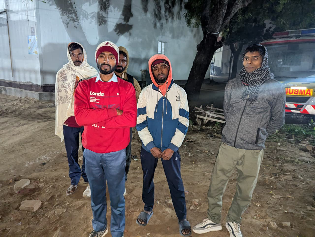 सदर अस्पताल पहुंचे परिजन