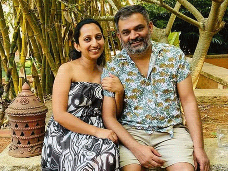 कीर्तन की शादी समृद्धि पटेल नादागौड़ा से हुई है, जो एक मेकअप और हेयर आर्टिस्ट हैं। - Dainik Bhaskar