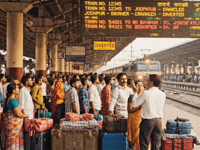 रेलवे अलर्ट: जोधपुर-बीकानेर रूट पर दोहरीकरण, कई ट्रेनें प्रभावित होंगी:  जोधपुर-दिल्ली और प्रयागराज की ट्रेनें जनवरी में बदले मार्ग से चलेंगी, हिसार रूट पर भी असर – Jodhpur News