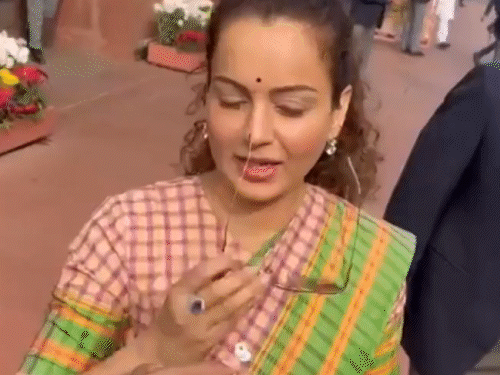 हिमाचल के मंडी से बीजेपी की सांसद हैं कंगना