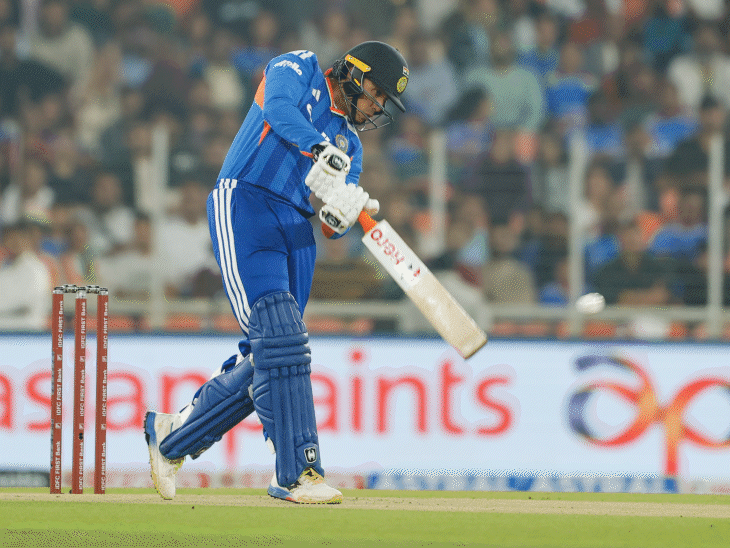 अभिषेक-सैमसन की जोड़ी ने भारत को मजबूत शुरुआत दिलाई।