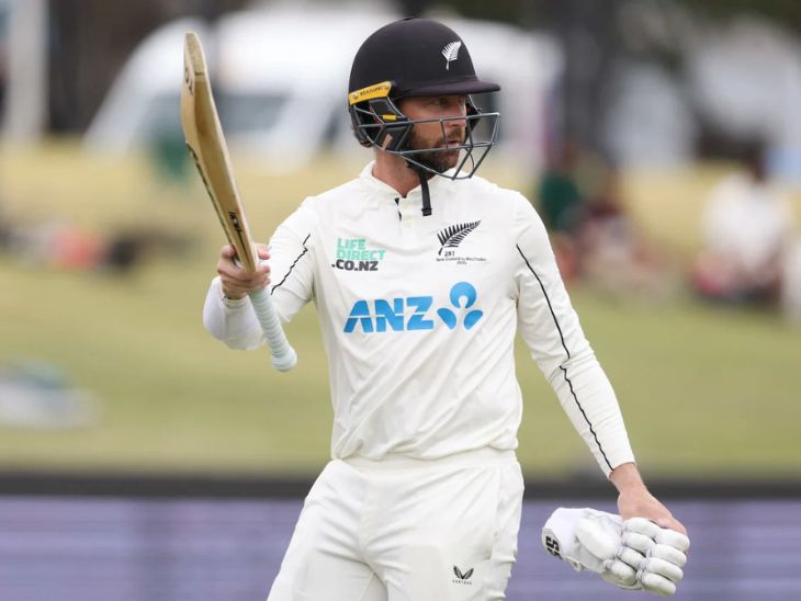 डेवोन कॉन्वे इससे पहले 2021 में दोहरा शतक लगाया था। - Dainik Bhaskar