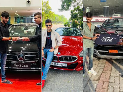 अनुराग को लग्जरी कारों का बहुत शौक है। उसके पास LAMBORGHINI, BMW, MERCEDES, THAR समेत कई लग्जरी गाड़ियां हैं।