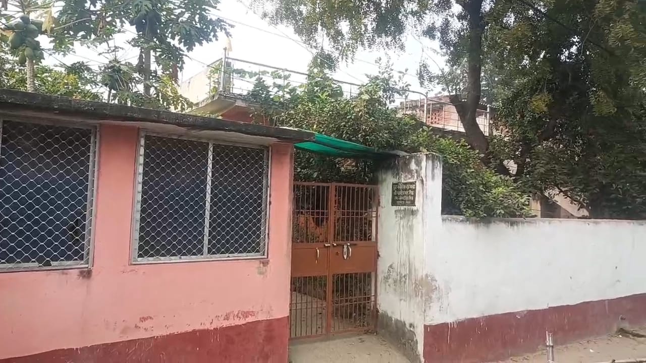 अजिंक्या मिश्रा का भोजपुर स्थित घर।